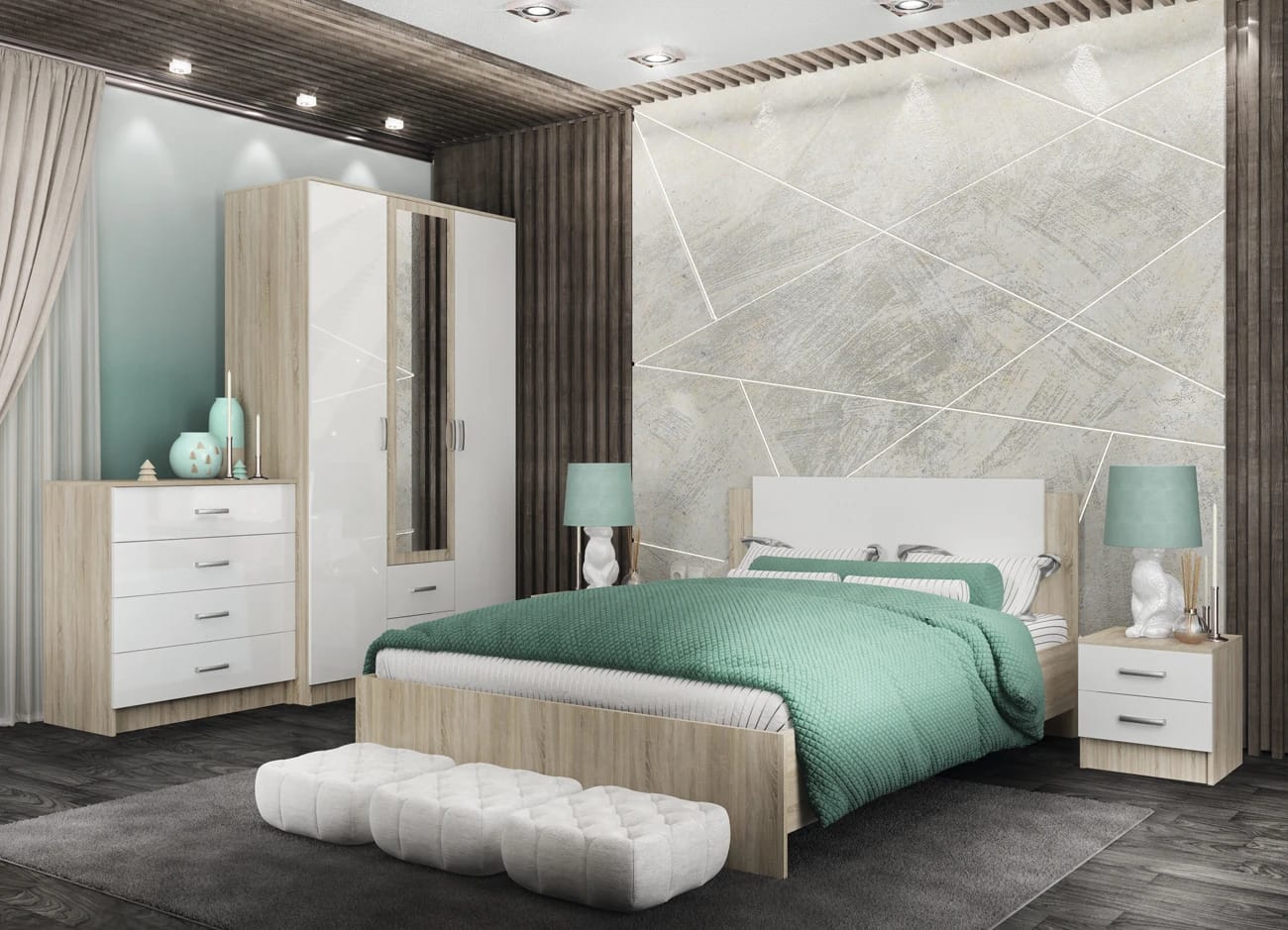 СОФИ (сонома/белый NEW) - фото 2