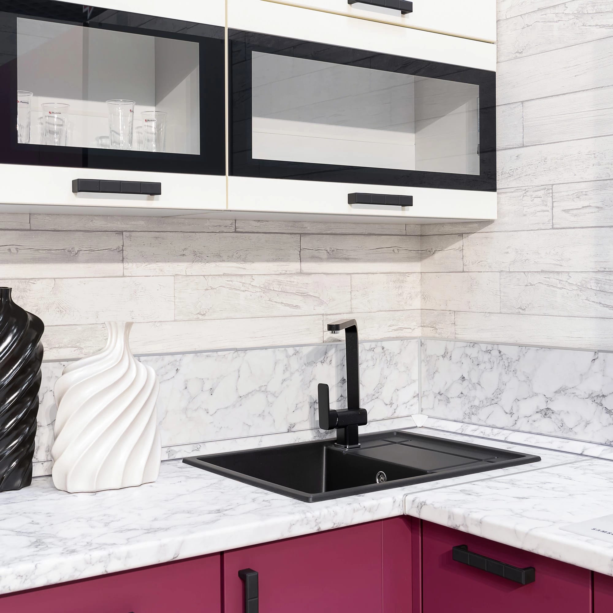 EMAR гранит ЕС-3014, смеситель (12. шварц/оникс) - фото 2