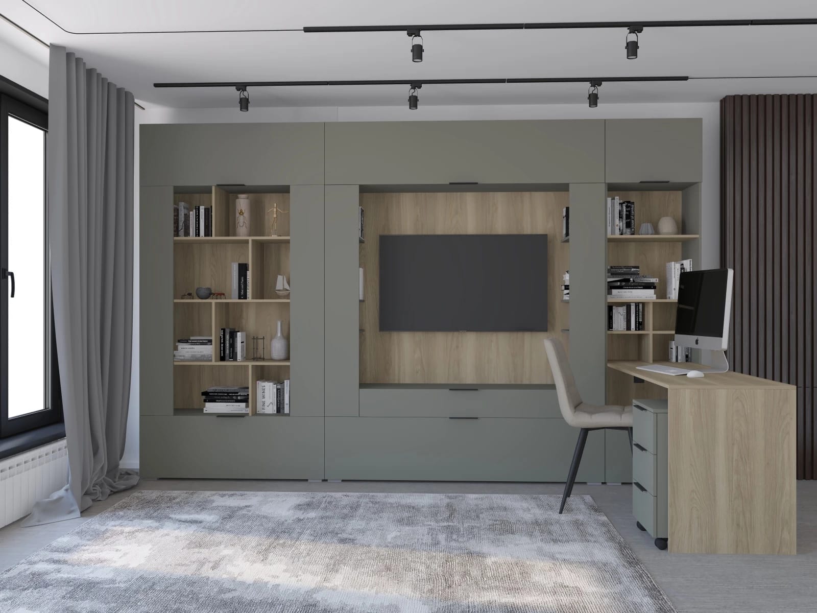 ОСЛО (OSLO) (хаки/альберо, ручка СА-1, цвет - черный) - фото 4