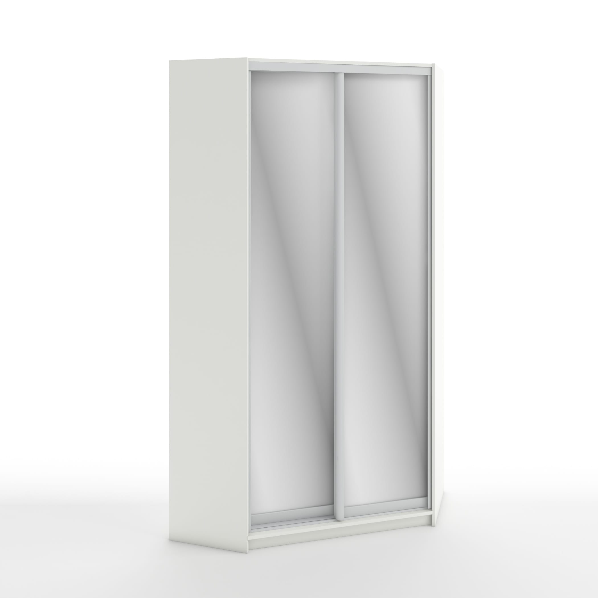 МАРК (УГЛОВОЙ ЛЕВЫЙ) (белый шагрень/хром) - фото 1