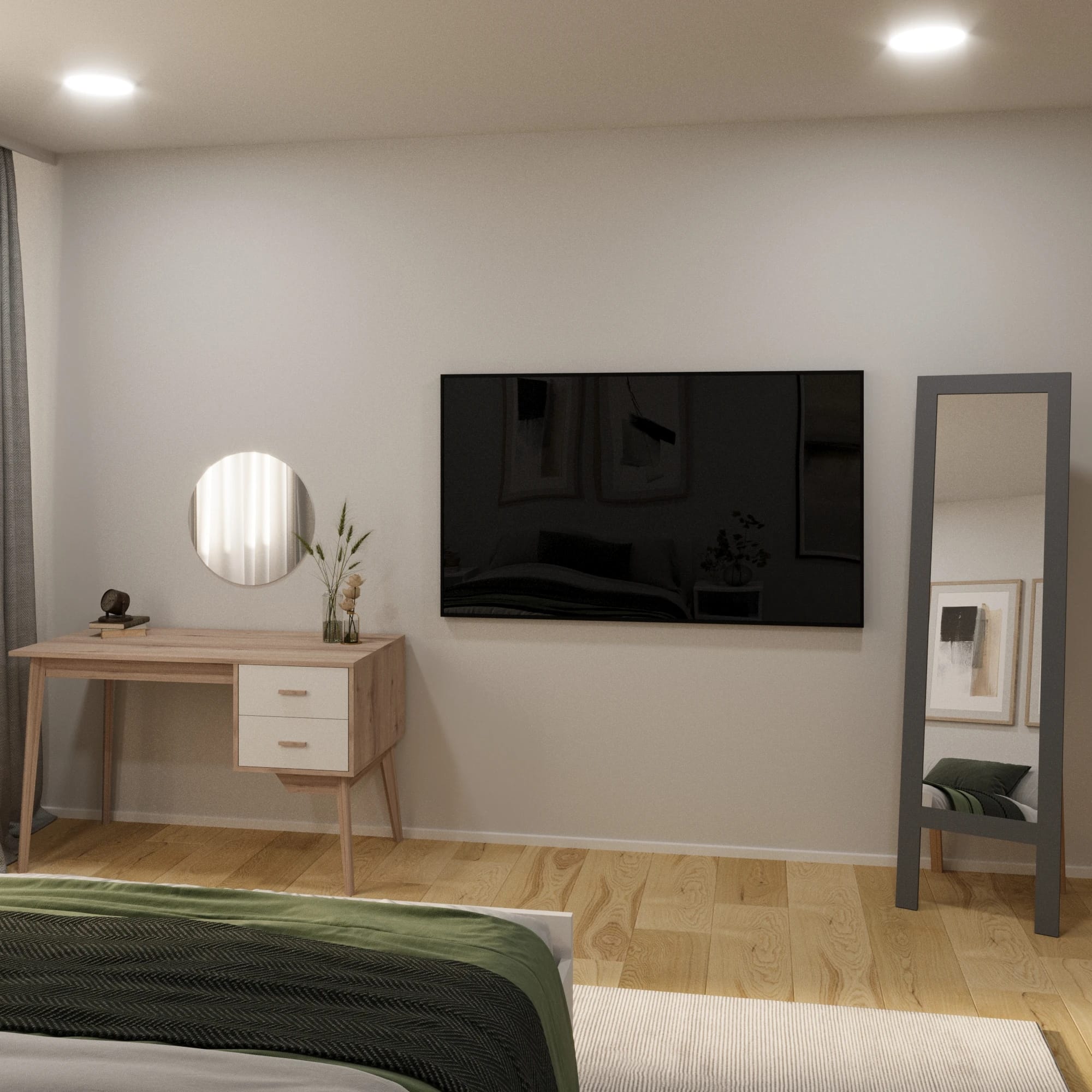 КАЛГАРИ (дуб натуральный светлый / белый матовый) - фото 2