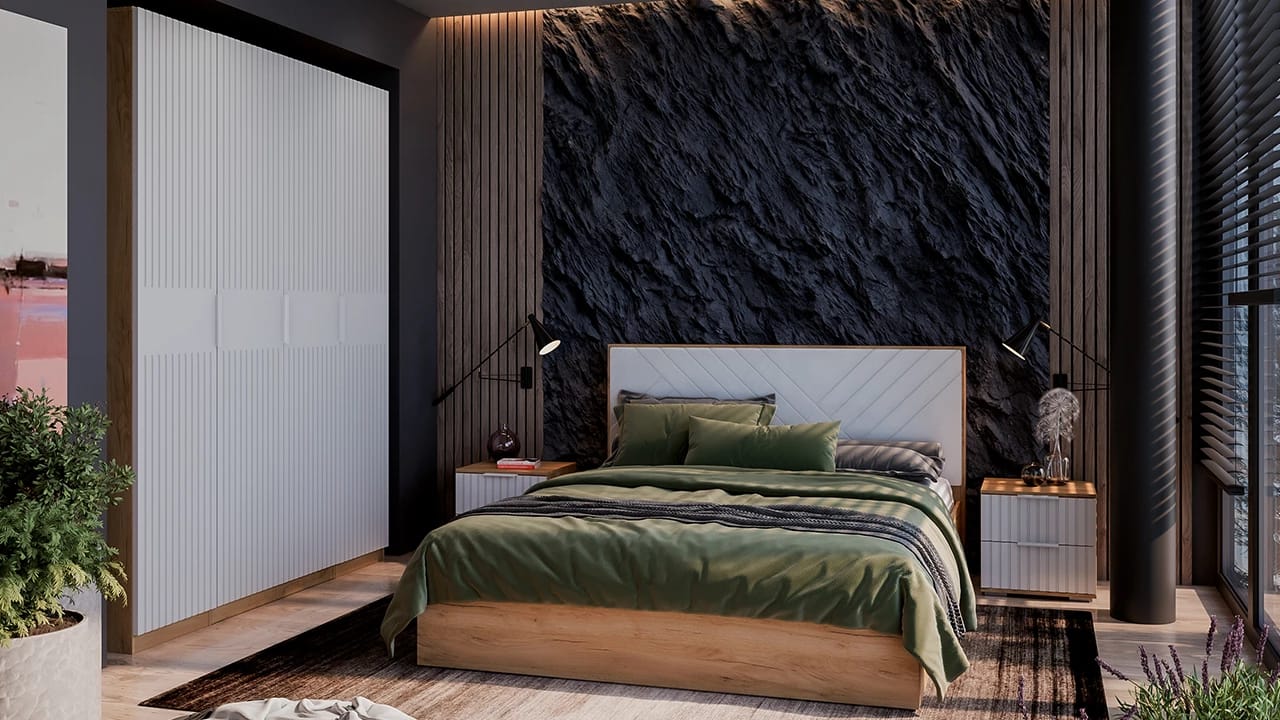 ХИЛТОН (дуб крафт золотой/белый матовый) - фото 6