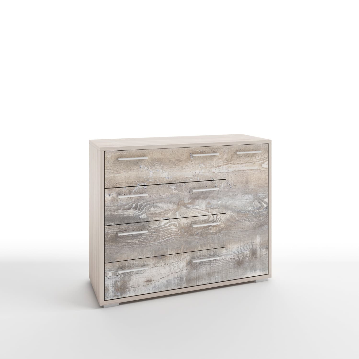 ПАЙН-4.1 (корпус ясень светлый/фасад бетон пайн экзотик)