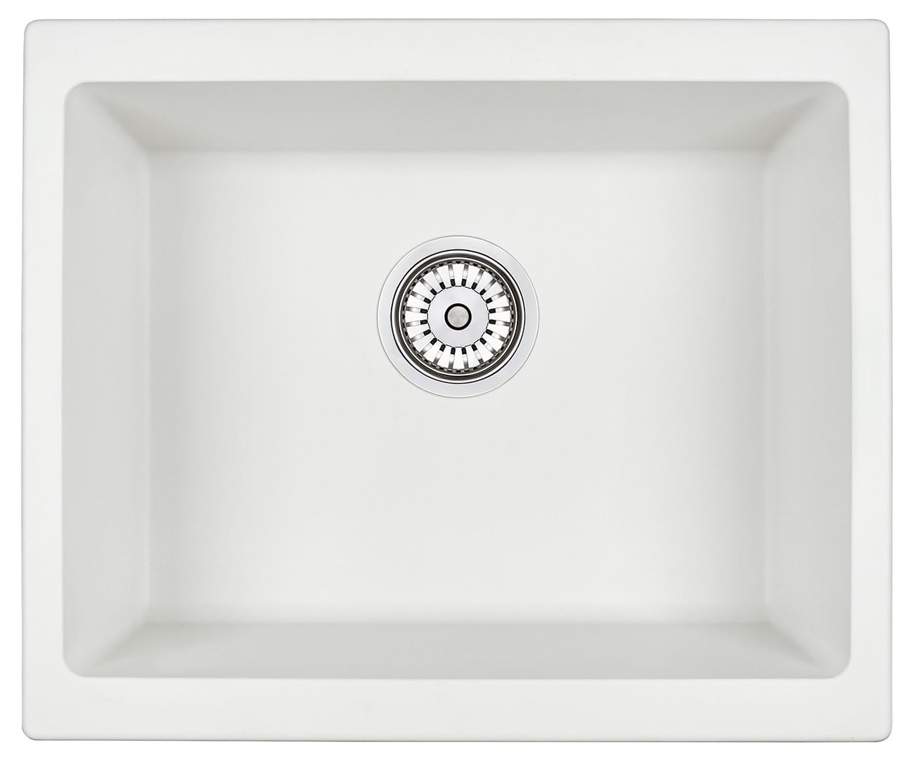 EMAR ГРАНИТ EMП-4443 МОЙКА ВРЕЗНАЯ С ВЫРЕЗОМ ПОД СМЕСИТЕЛЬ (арктик/агат) - фото 1