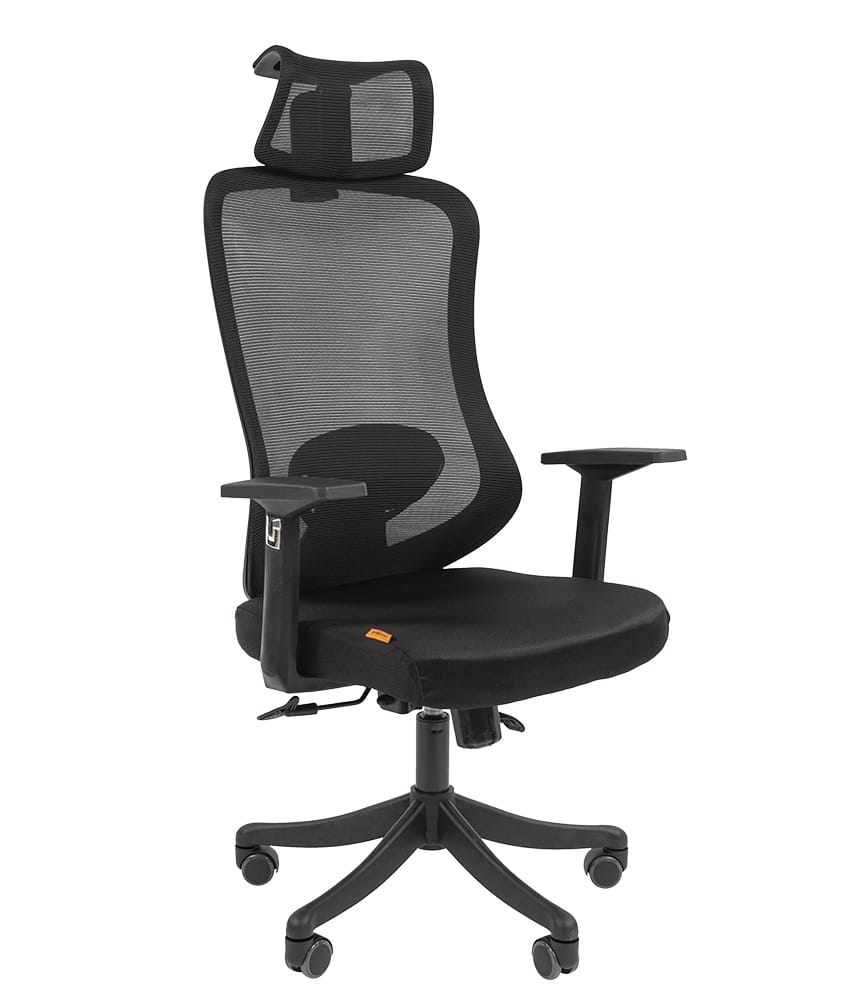 CHAIRMAN CH 563 (черный пластик, черный) - фото 1