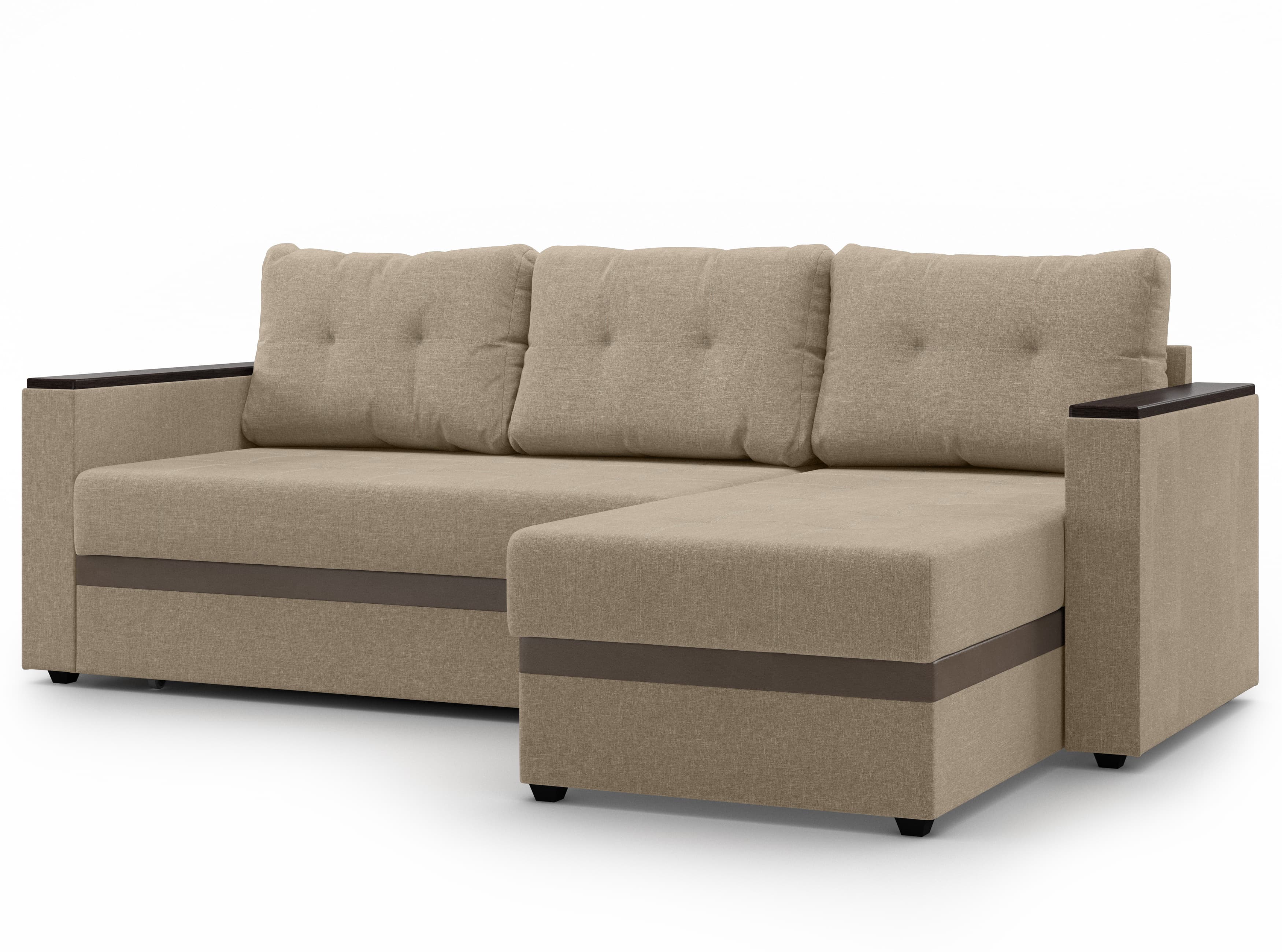 АТЛАНТА ЛАЙТ (бежевый (Savana Camel)/коричневый (ECOstile Chocolate))