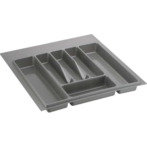 Лоток в ящик 500, (400-440)*(380-490) мм (ЕСО серый металл) - фото 1