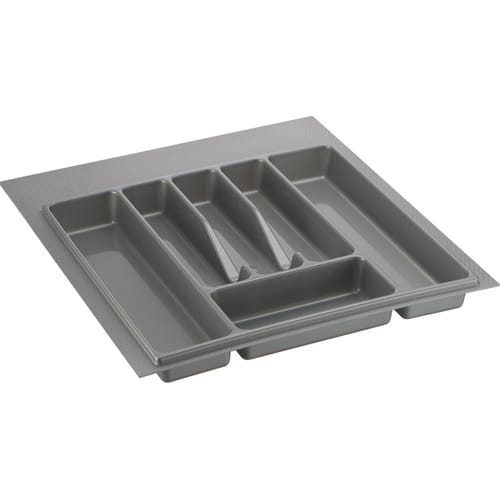 Лоток в ящик 500, (400-440)*(380-490) мм (ЕСО серый металл) - фото 1
