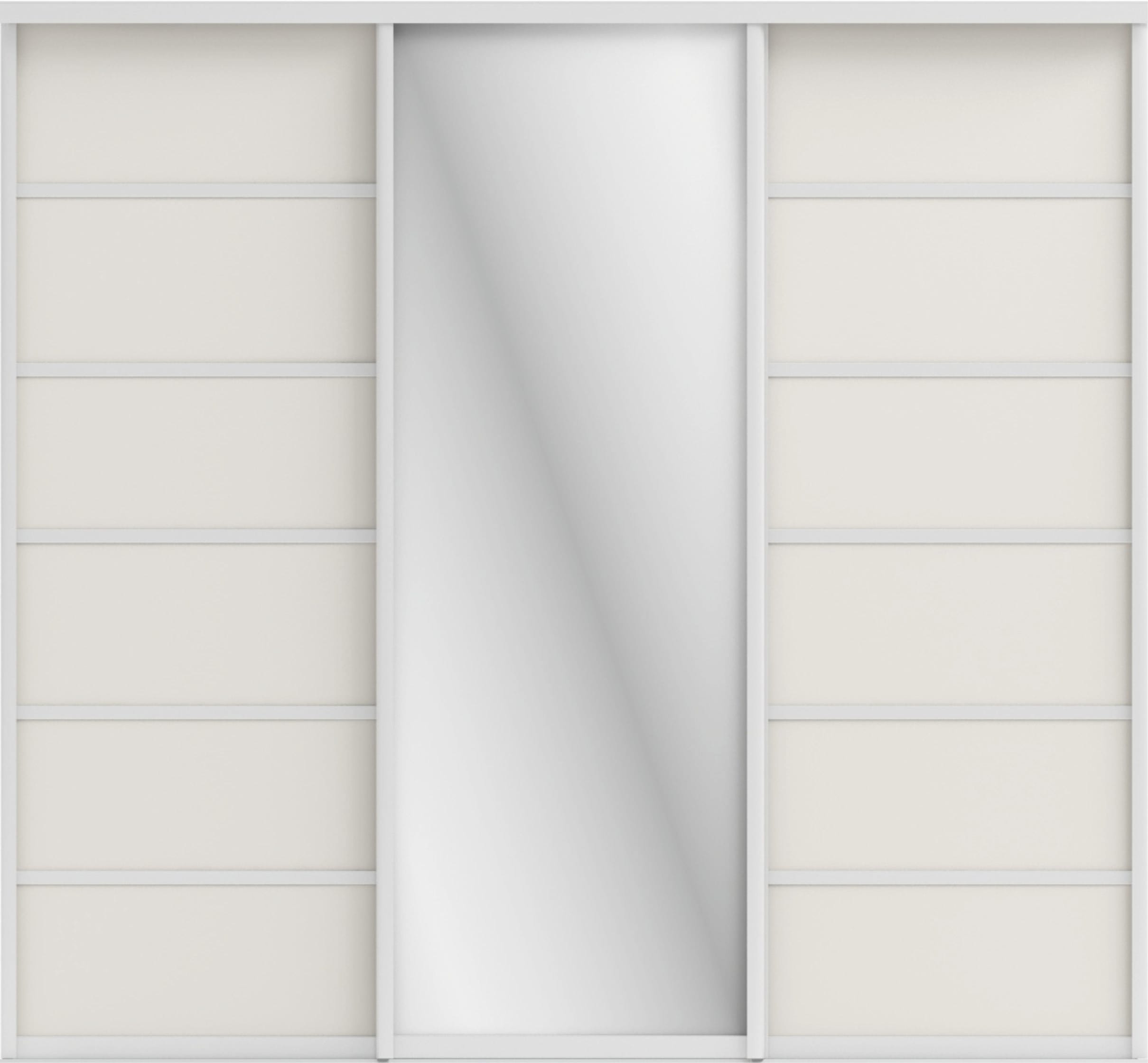 СТИВ (ЗЕРКАЛО/ЛДСП) (тэффи/профиль С хром) - фото 1