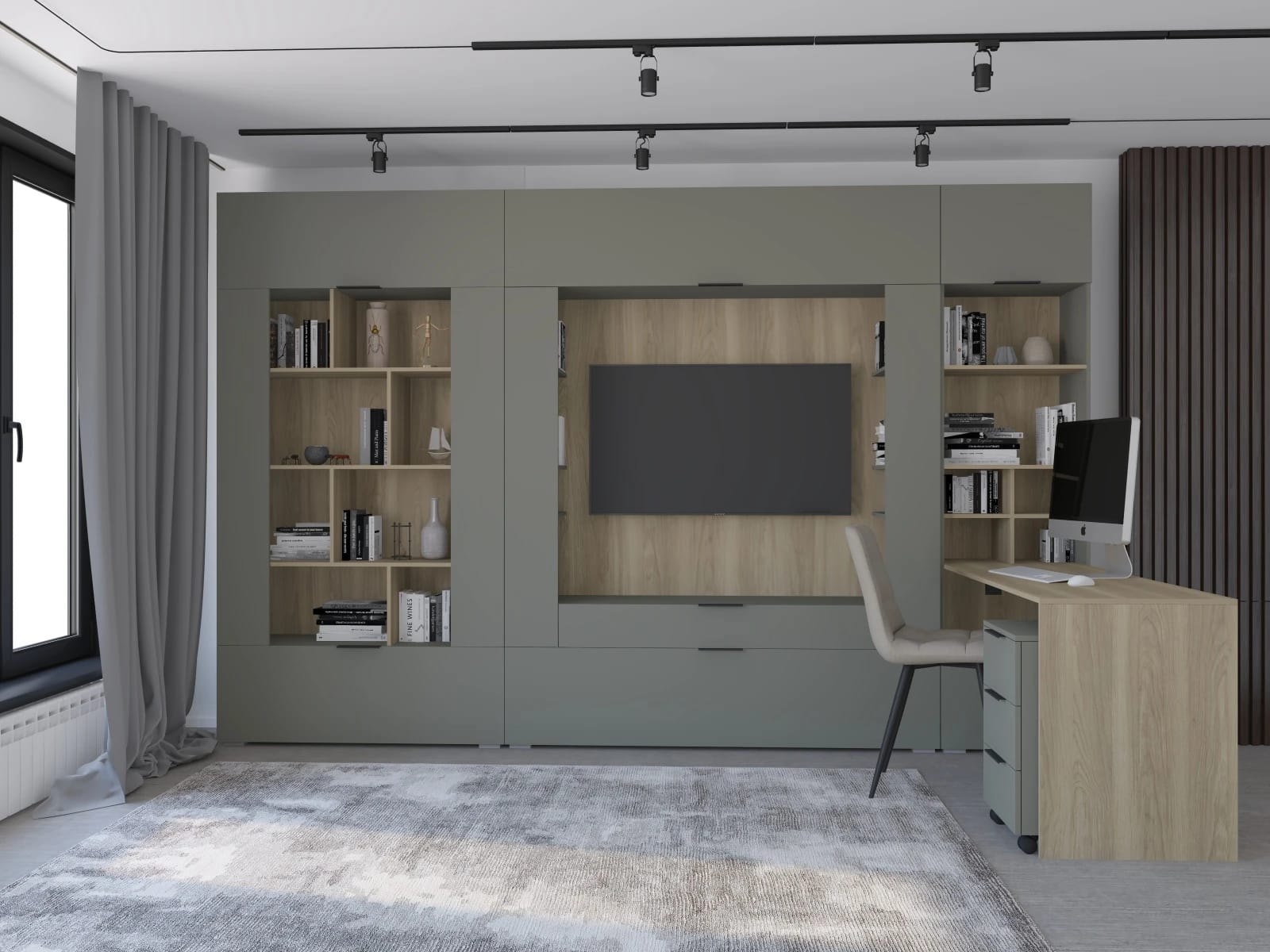 ОСЛО (OSLO) (хаки/ ручка СА-1, цвет - черный) - фото 3