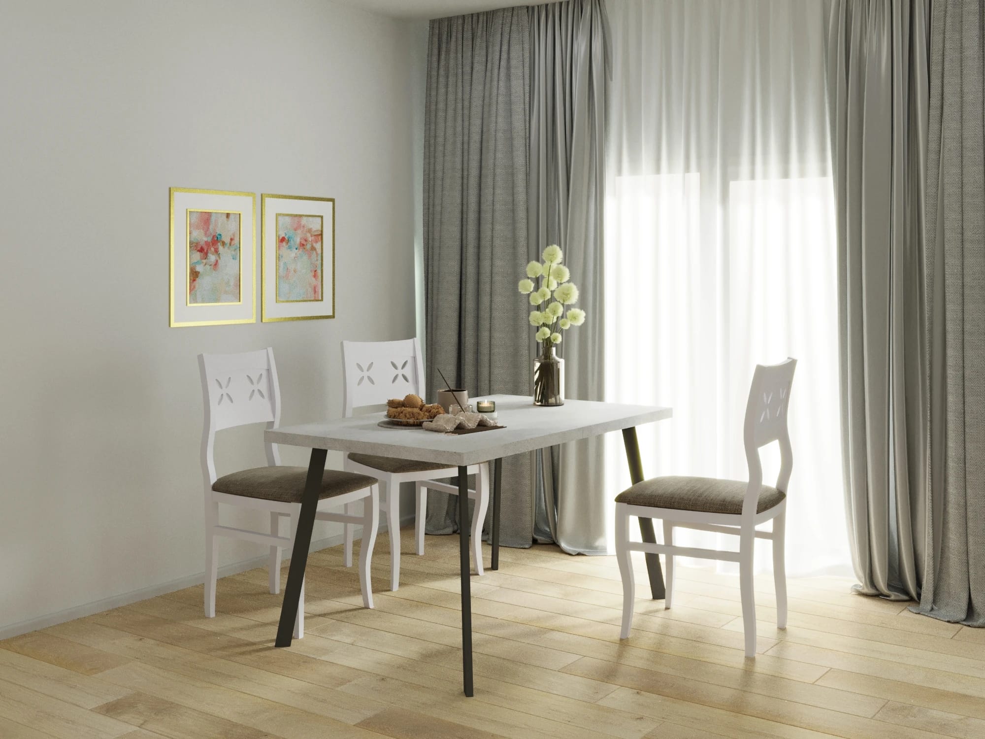 БЕРНАР (БОРГ)-140 (Серый сланец/Чёрный) - фото 3