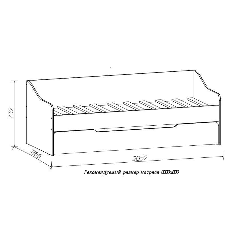 ОЛИВЕР (ясень анкор белый/камень темный с фотопечатью) - фото 2