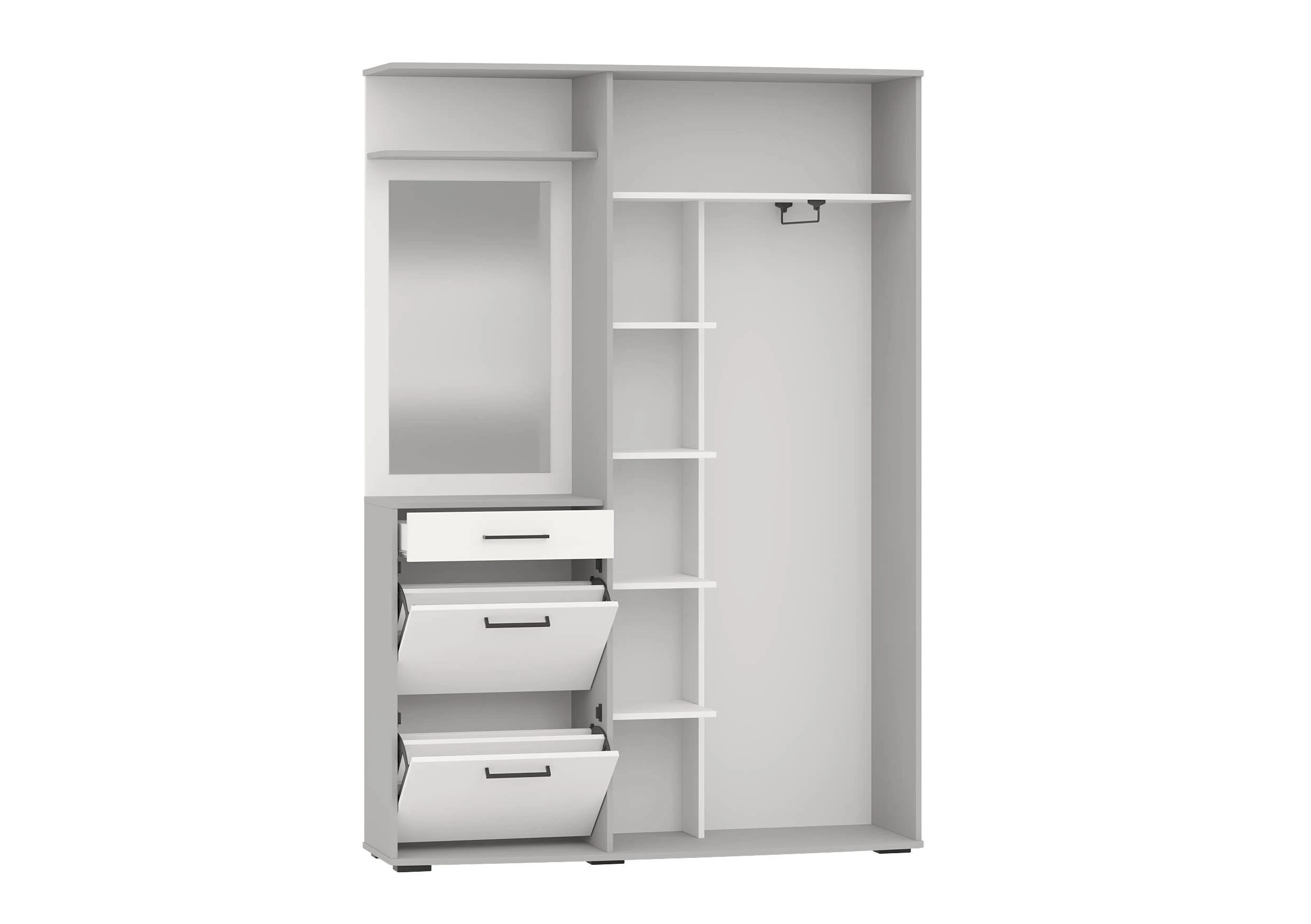 ЛОРЕЙН (дуб крафт серый/графит мдф-крафт серый) - фото 2