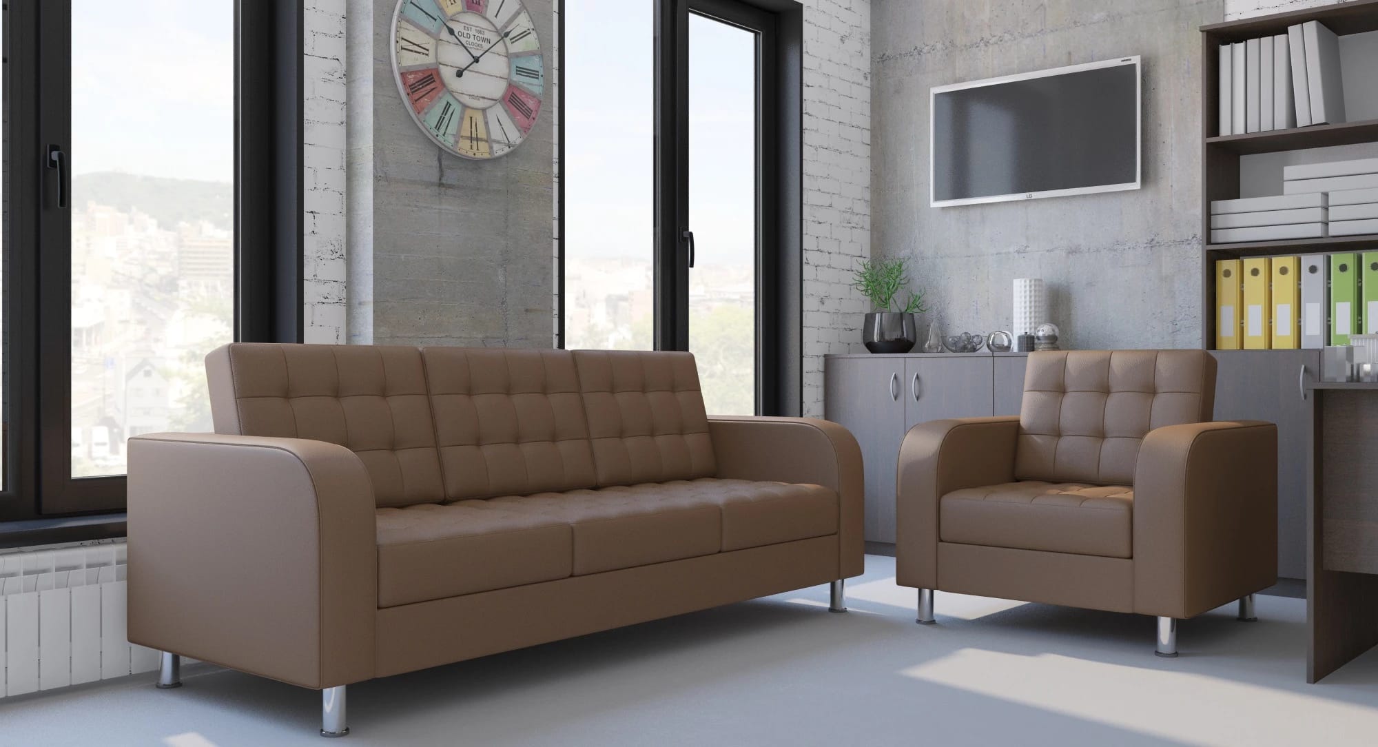 ПАРИС-1 (Иск.кожа Мадрит 923 (Madryt 923)) - фото 4