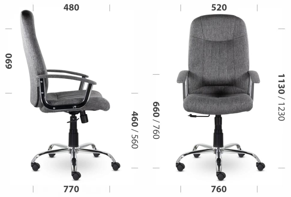 БОСТОН В (СН-277) (айс хром S-0422 (темно-серый)) - фото 4