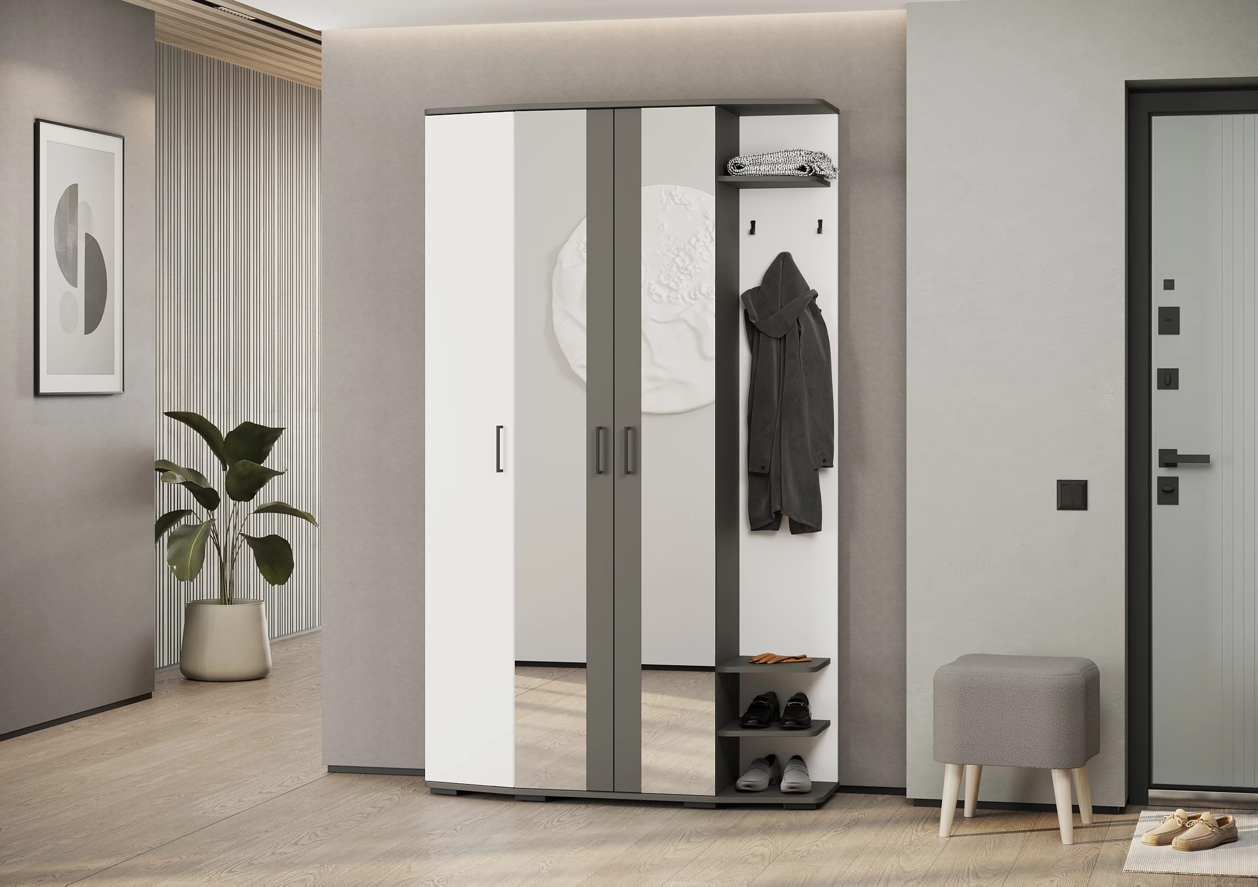 ПАОЛА (графит/белый) - фото 5