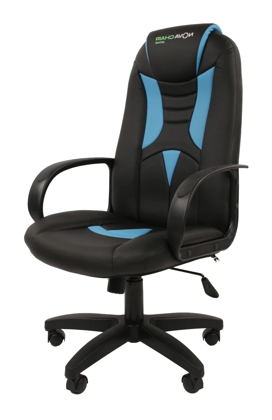NOVA CHAIR GAME X3 (черно-голубой) - фото 8