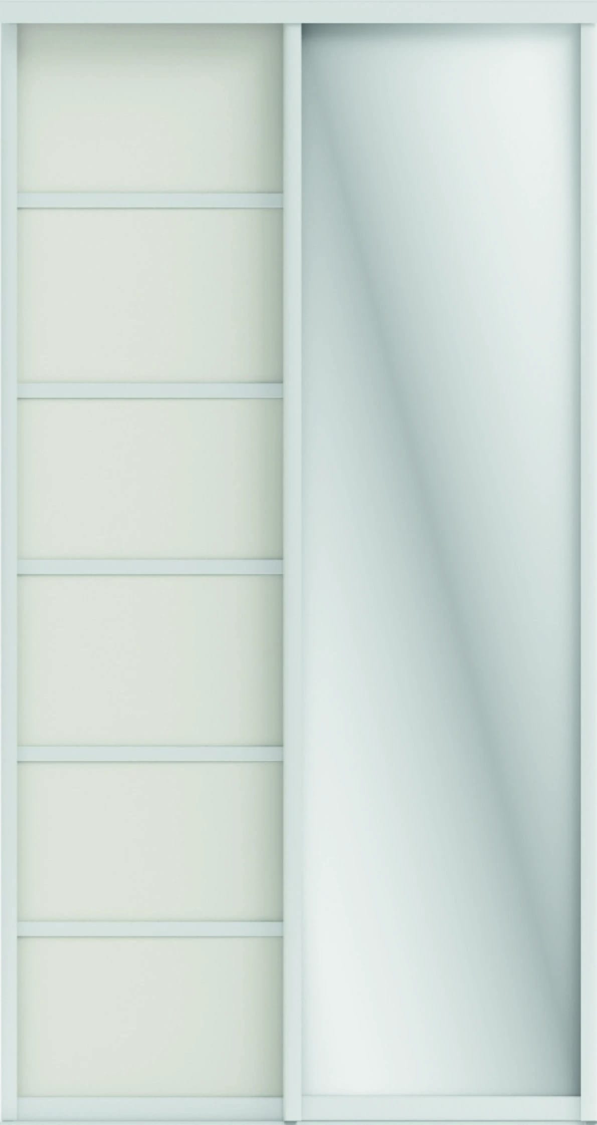 СТИВ (ЗЕРКАЛО/ЛДСП) (тэффи/профиль С хром) - фото 2