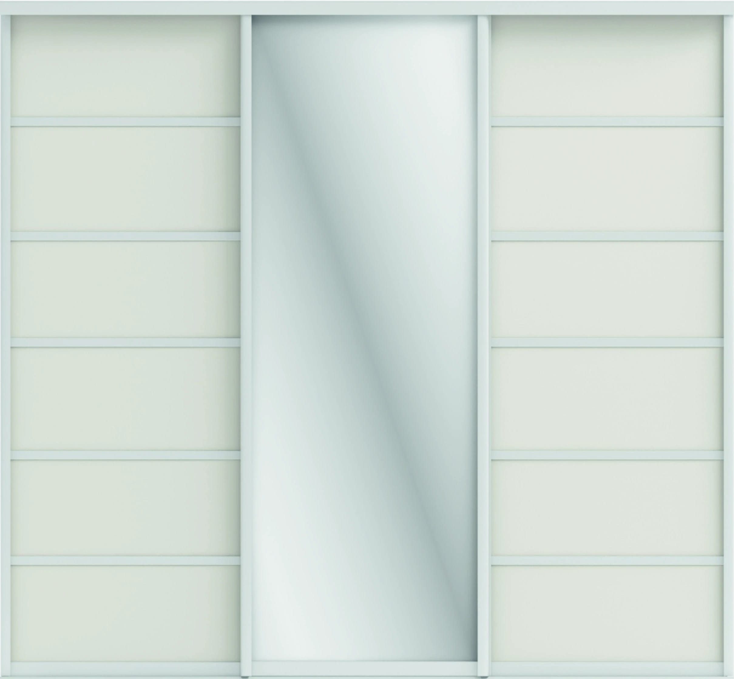 СТИВ (ЗЕРКАЛО/ЛДСП) (тэффи/профиль С хром) - фото 2