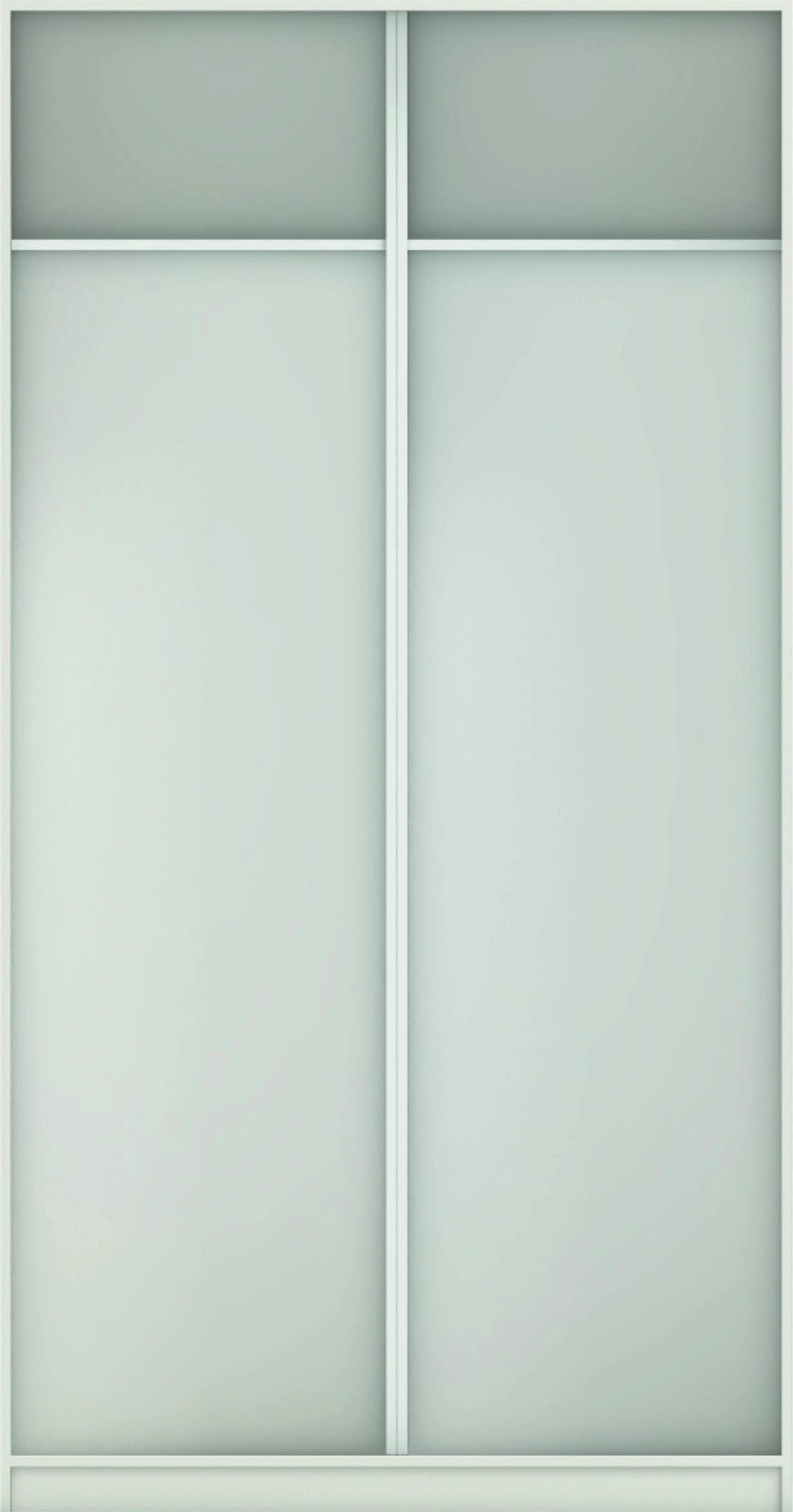 КОРПУС ШКАФА 1200*600*2300 ММ С АНТРЕСОЛЬНЫМИ ПОЛКАМИ (Корпус: ТЭФФИ, Наполнение: БЕЛЫЙ шагрень) - фото 3