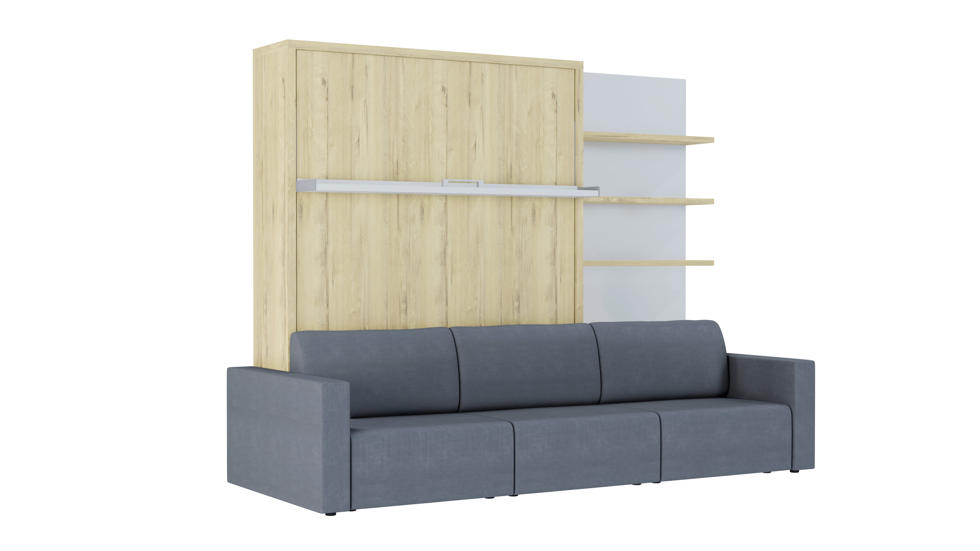 СМАРТ-1 (Дуб бунратти/титан/Catania Silver) - фото 1