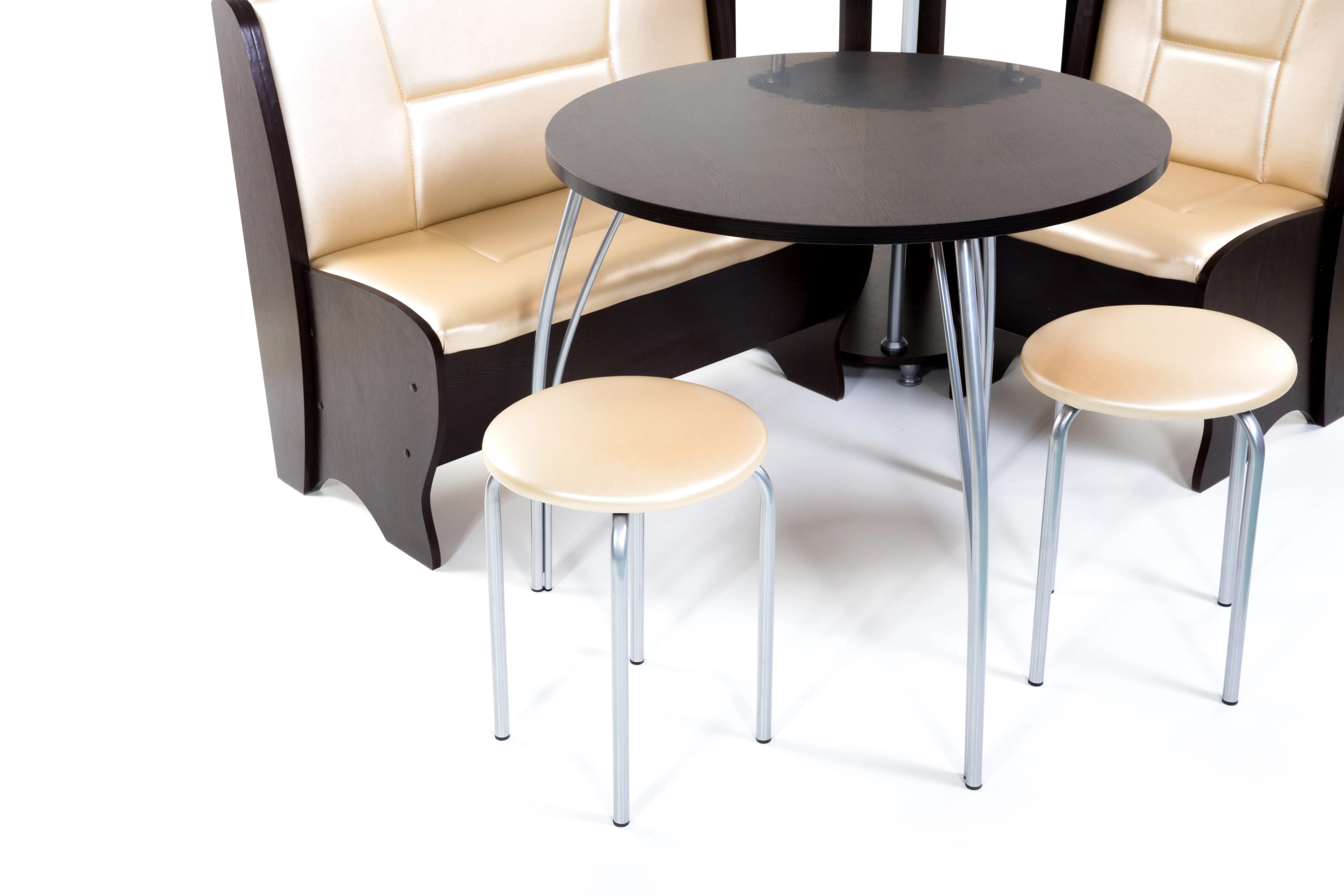 ЛОТОС (ноги серебро/ столешница венге) - фото 3