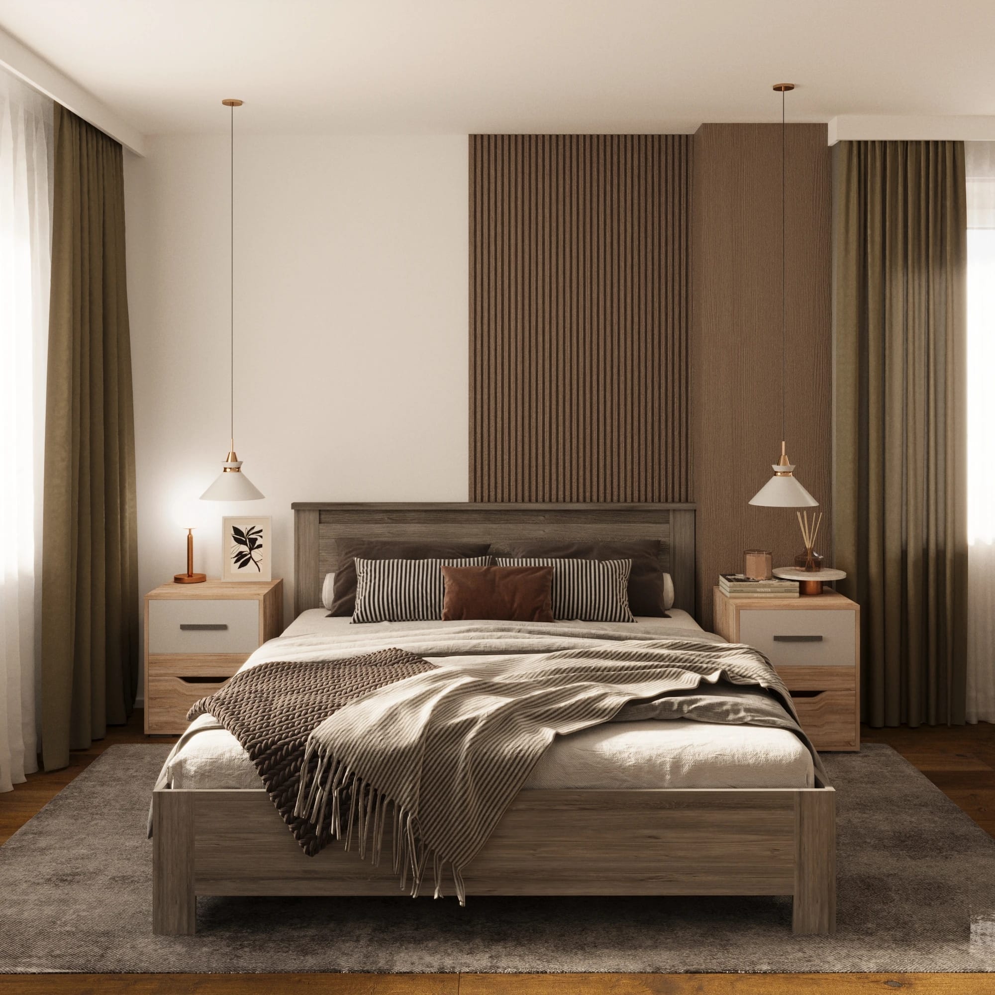 ДЕНВЕР (риббек серый/камень темный) - фото 6