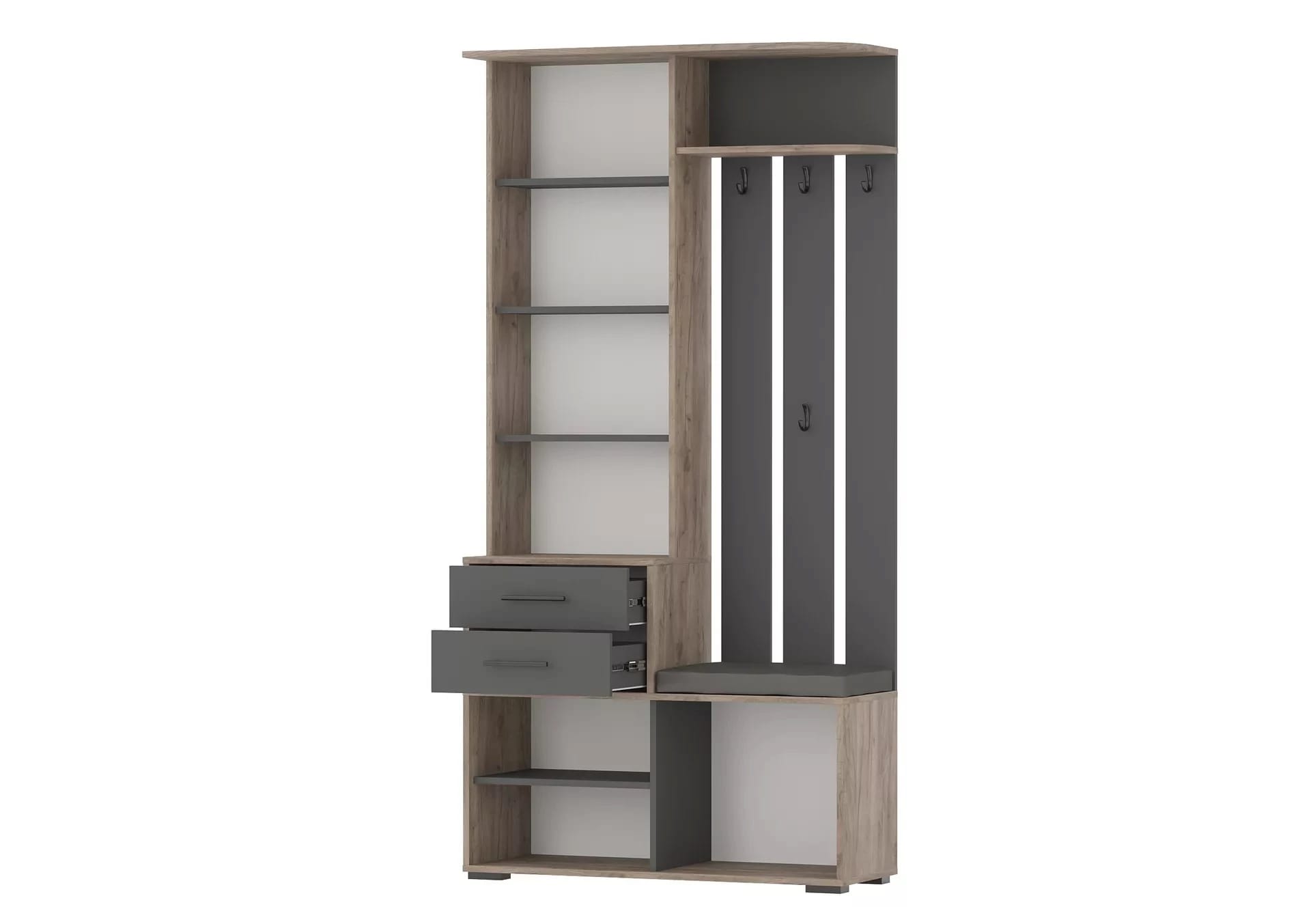 ДОМИНО (дуб крафт табачный/графит) - фото 2