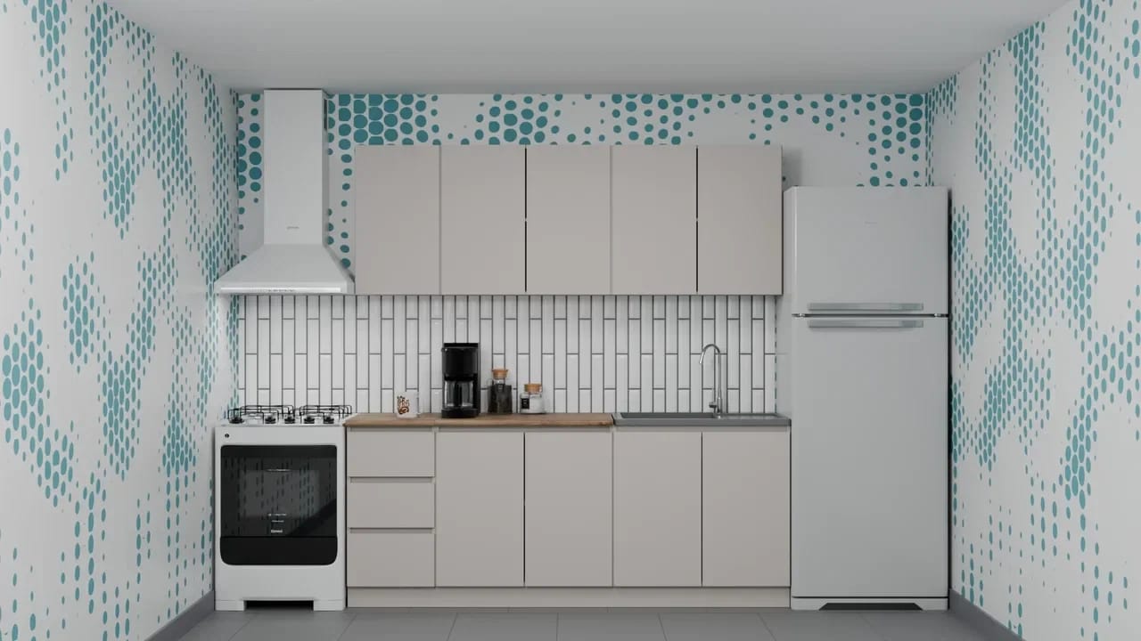 МОРИ (сатин/столешница дуб вотан (800мм+400мм)) - фото 2