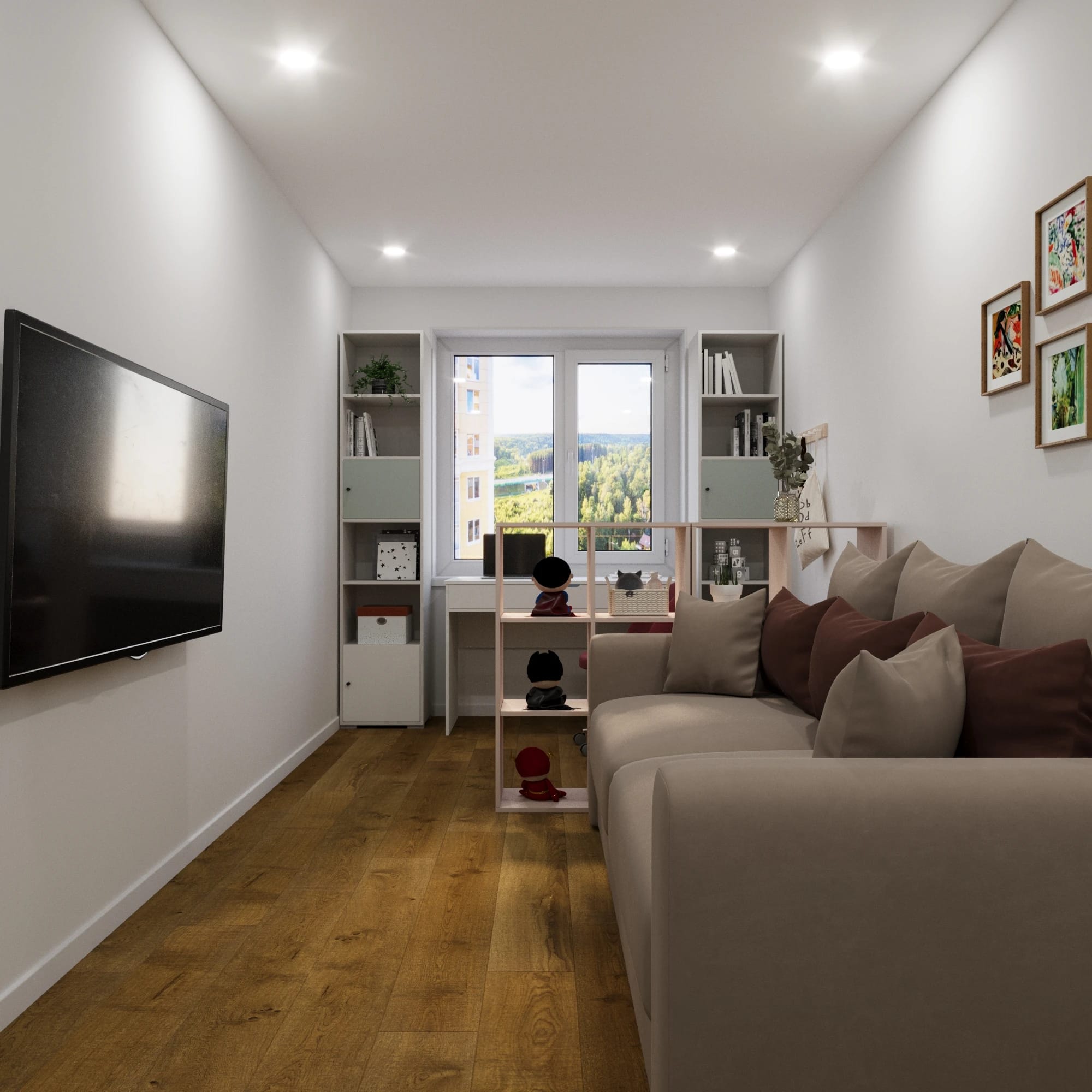 ДЖУНИОР (тэффи (легкий шелк)/муссон/белый шагрень) - фото 3