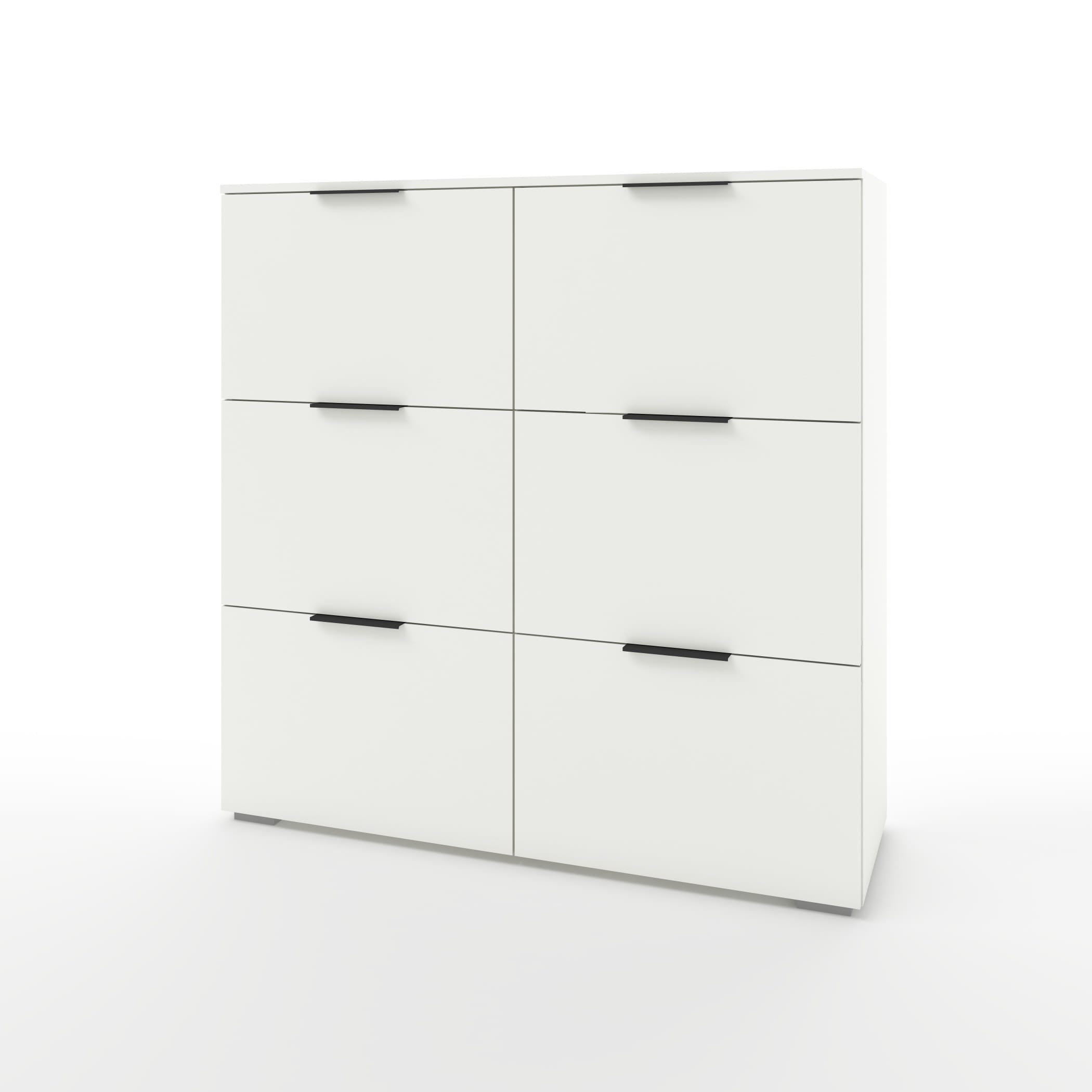 ОСЛО (OSLO) (белый (легкий шелк)/ ручка СА-6, цвет - черный) - фото 1