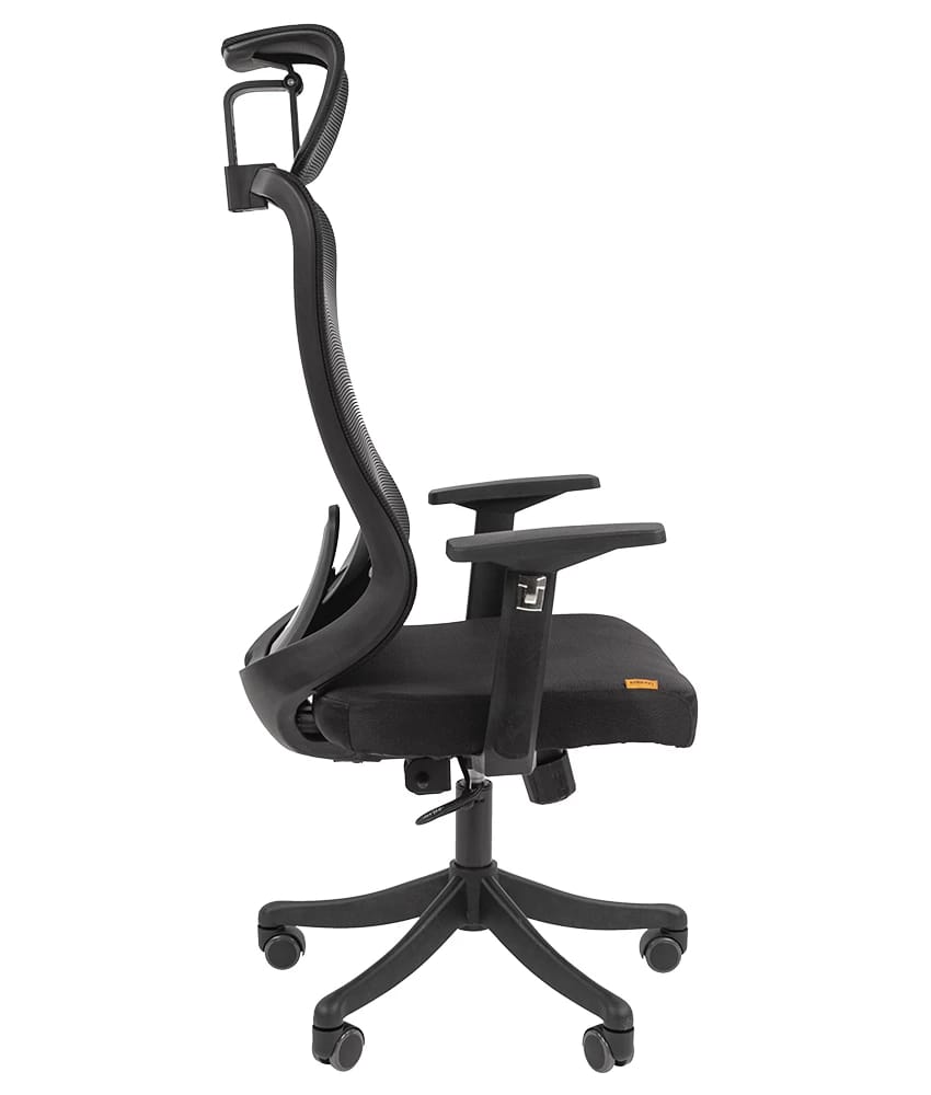 CHAIRMAN CH 563 (черный пластик, черный) - фото 3