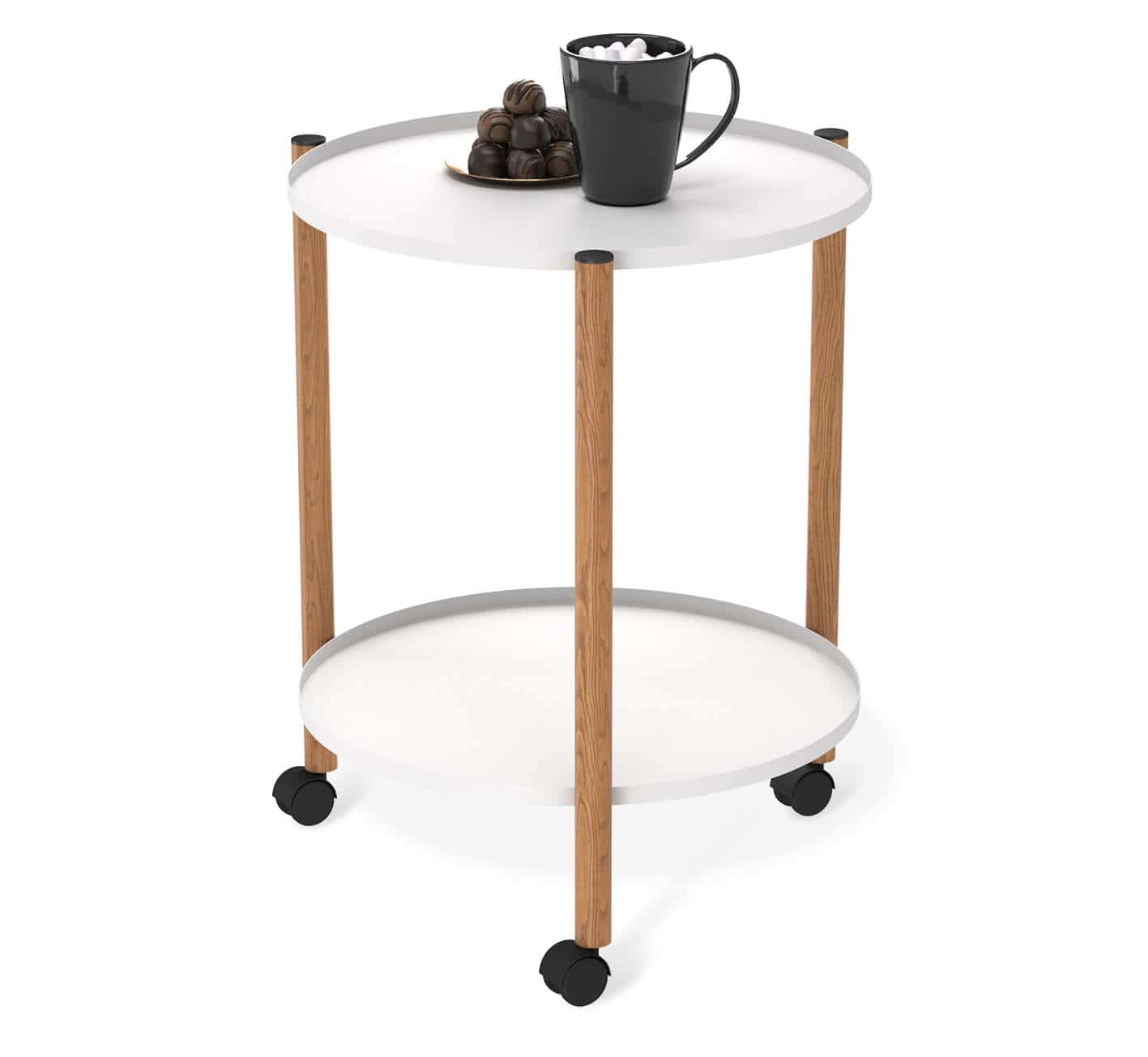 SHEFFILTON (SHT-CT62) (белый муар/светлый орех) - фото 1