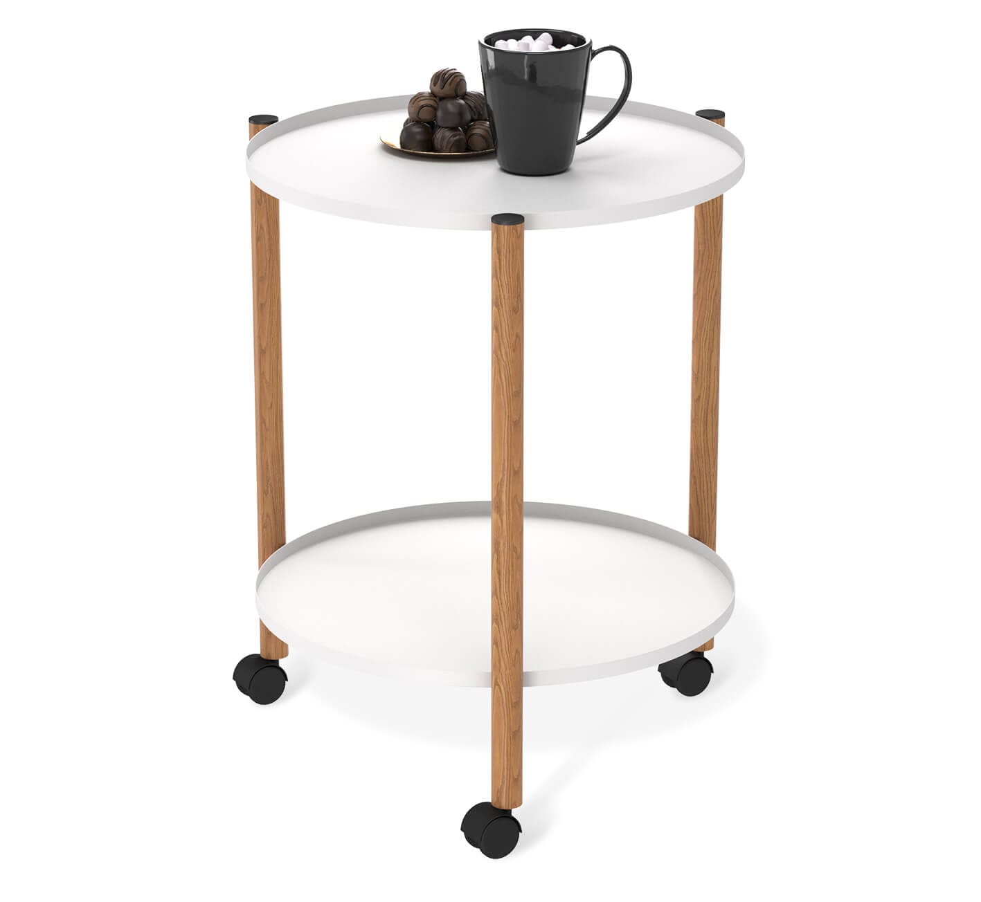 SHEFFILTON (SHT-CT62) (белый муар/светлый орех) - фото 1