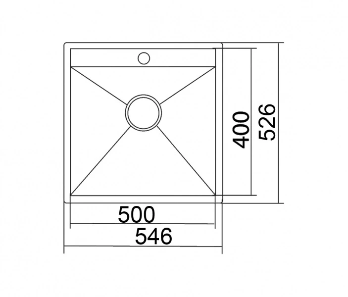 Фото OL-F121X, МОЙКА ВРЕЗНАЯ, норма - вид 2