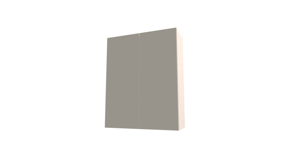 Фото Шкаф высокий с 2 распашными дверьми (ШхВхГ: 800x1000x300) - вид 1