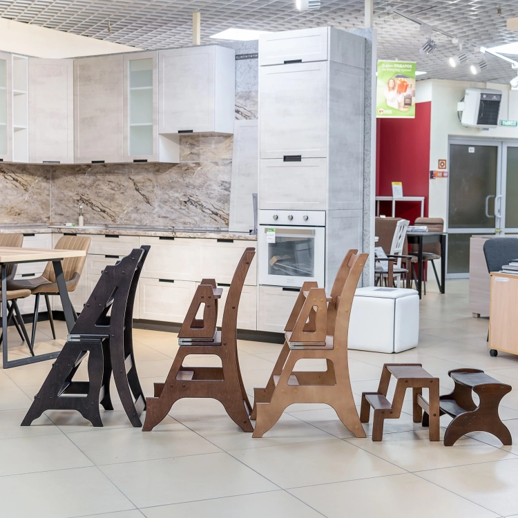 Фото СТУЛ-СТРЕМЯНКА 5 СТУПЕНЕК (венге) - вид 7