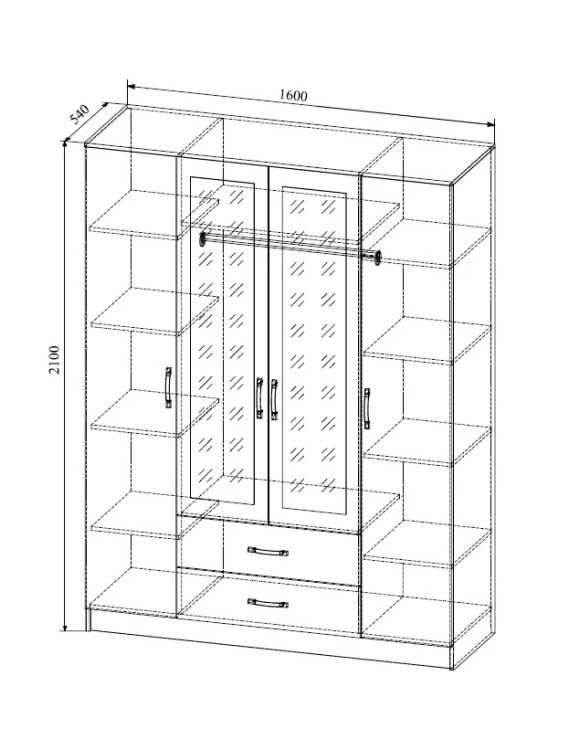 Фото СОФИ (сонома/белый NEW) - вид 4