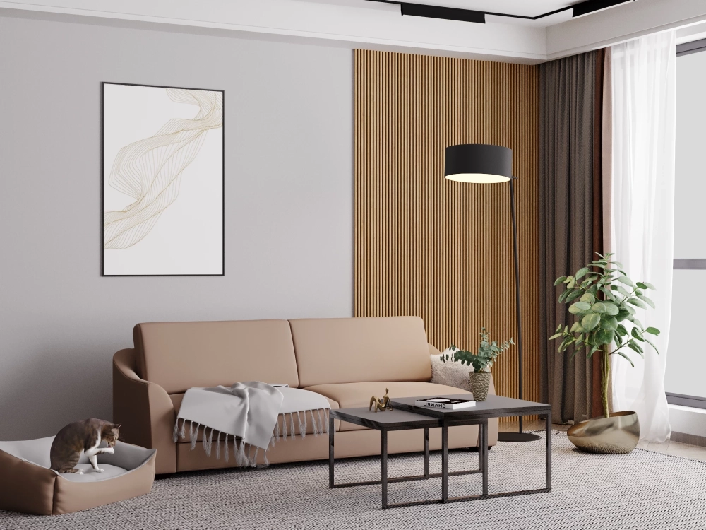 Фото ТЕТРИС (ЛДСП/МЕТАЛЛ Черный/ЛДСП Графит серый (0001/0097)) - вид 4