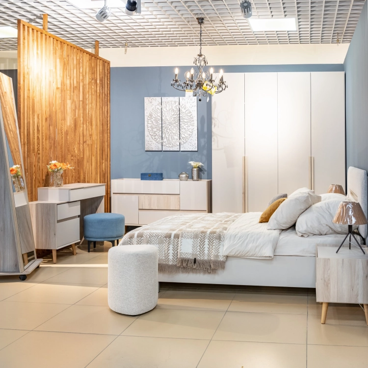 Фото ЛИНА (ТК Merlin 03 светло-серая (рогожка)) - вид 4