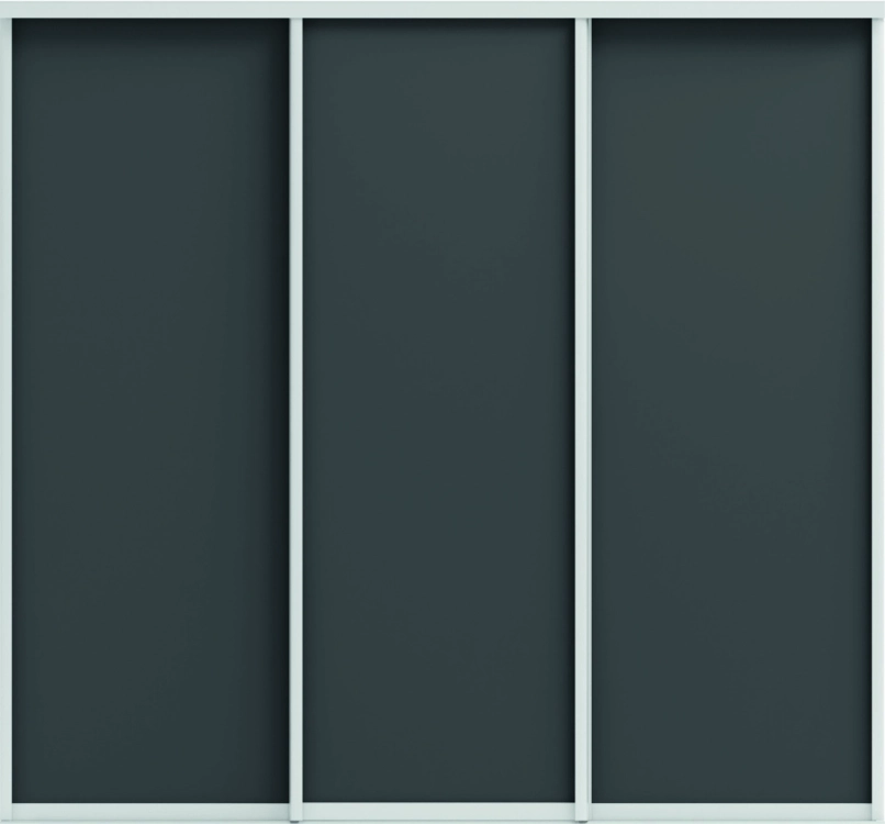 Фото ОРИОН (ЛДСП) (графит/профиль С хром) - вид 4