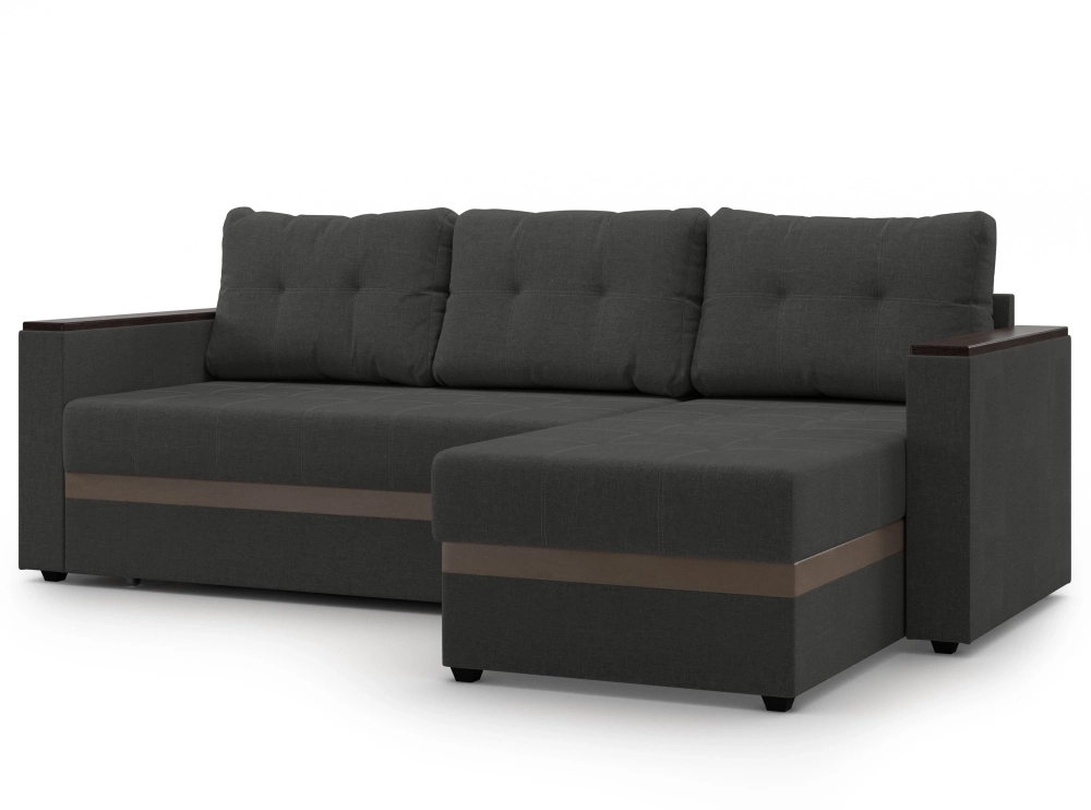 Фото АТЛАНТА ЛАЙТ (серый (Savana Grey)/коричневый (ECOstile Chocolate)) - вид 3