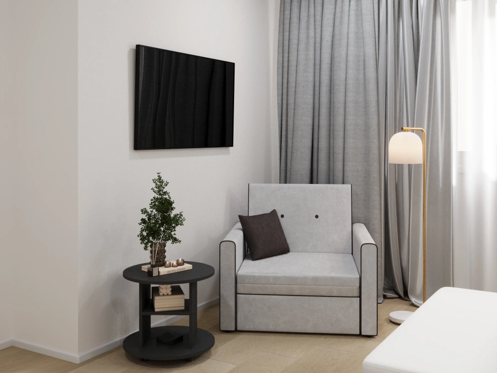 Фото СКАУТ (Вариант 1/Торонто светло-бежевый/Торонто коричневый) - вид 7