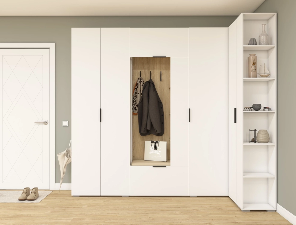 Фото OSLO (белый шагрень/ ручка СА-1, цвет - черный) - вид 3