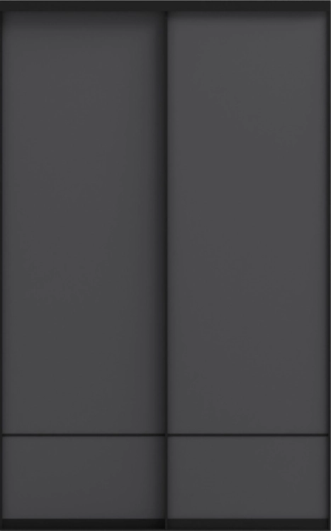 Фото SLIM (ЛДСП) (графит/профиль черный Slim) - вид 2