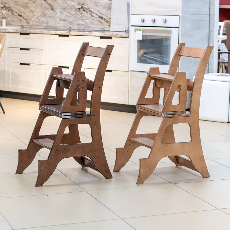 Фото Стул-стремянка (ольха) - вид 2