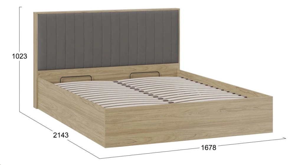 Фото СЭНДИ (вяз благородный/велюр графит) - вид 3