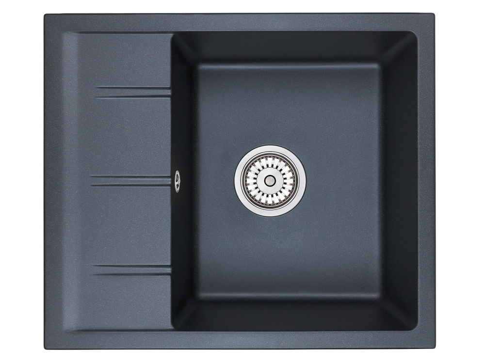 Фото EMAR ГРАНИТ EMQ-1580.Q МОЙКА ВРЕЗНАЯ 580*500 (морион) - вид 1