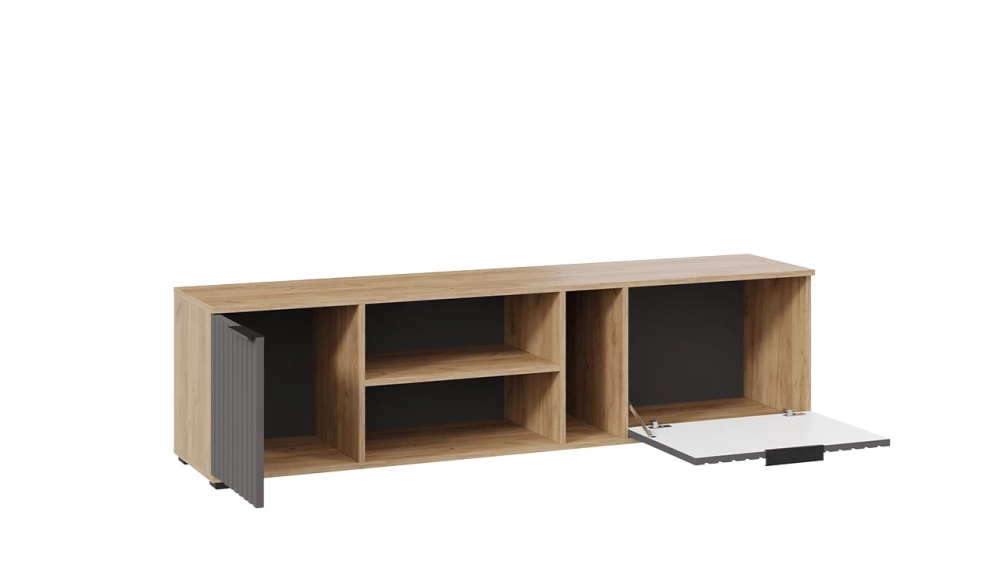 Фото ХИЛТОН (Дуб крафт золотой/Графит матовый) - вид 5