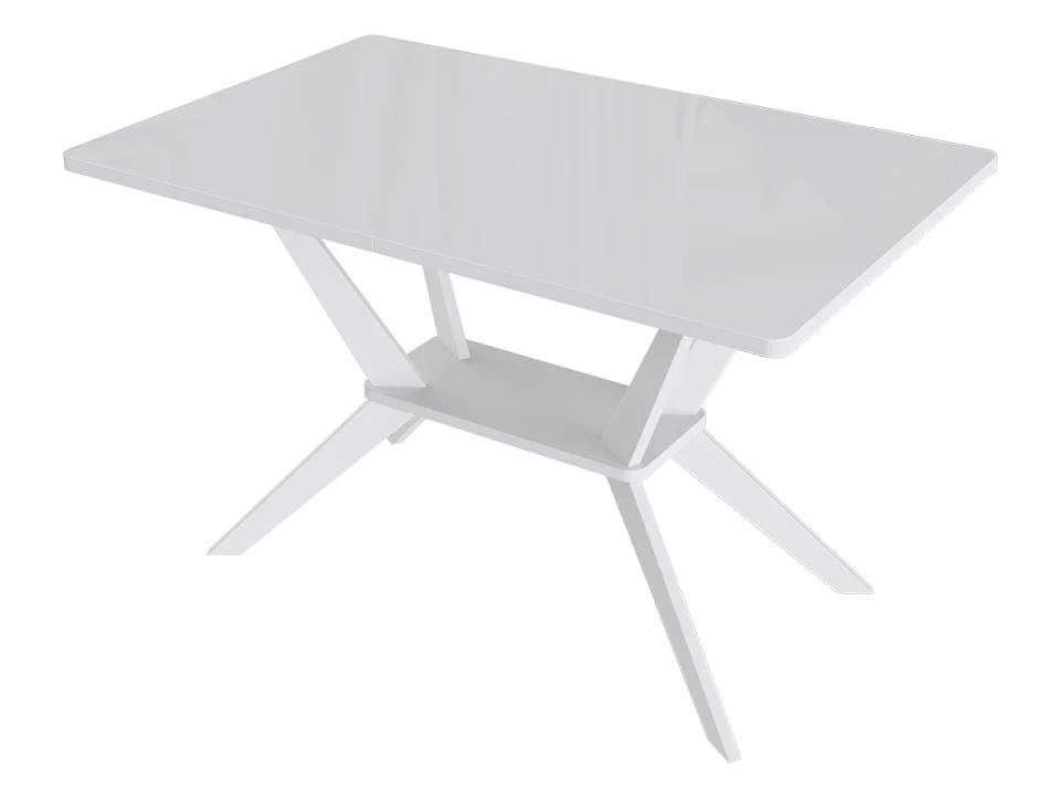 Фото МУРАНО (белый/стекло белый глянец) - вид 2